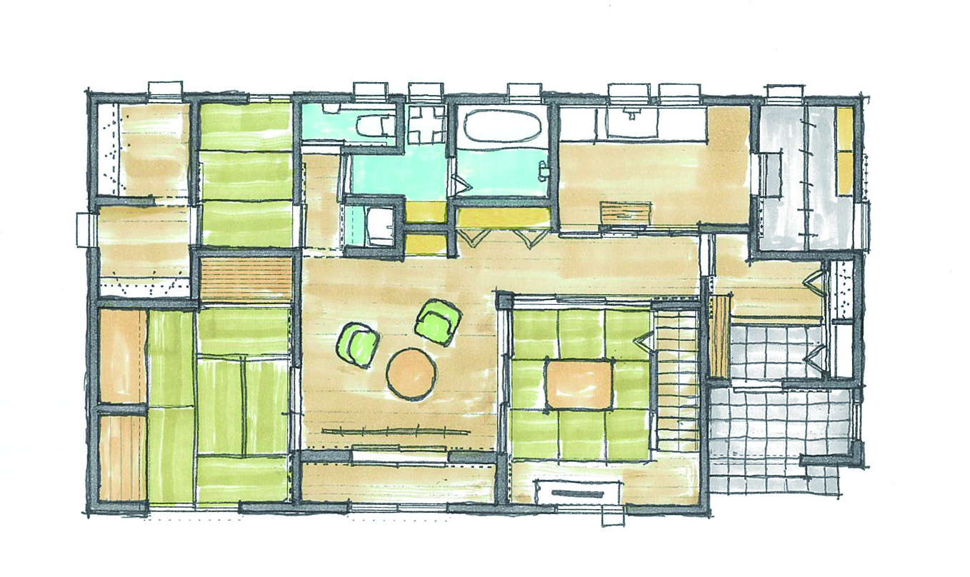 長浜　工務店　米原市　彦根市　新築　注文　住宅　平屋　完成見学会　